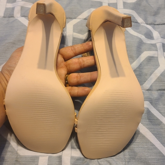 NWOT JustFab No Time To Waste Stiletto Heeled Sandal Size 7 - Picture 5 of 5
